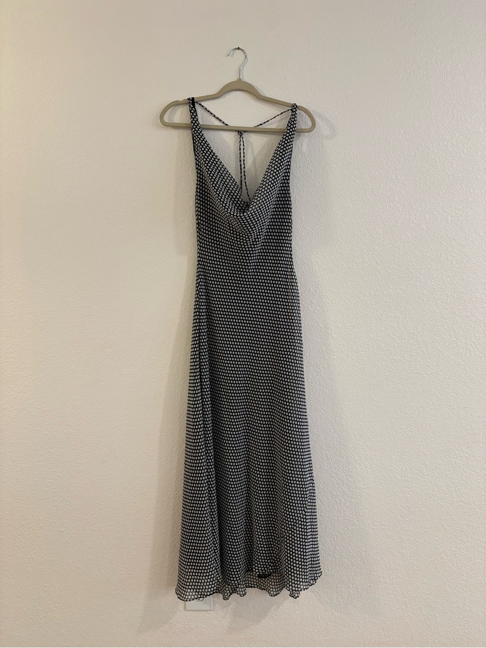 ZARA Polka Dot Maxi Dress - Picture 4 of 8